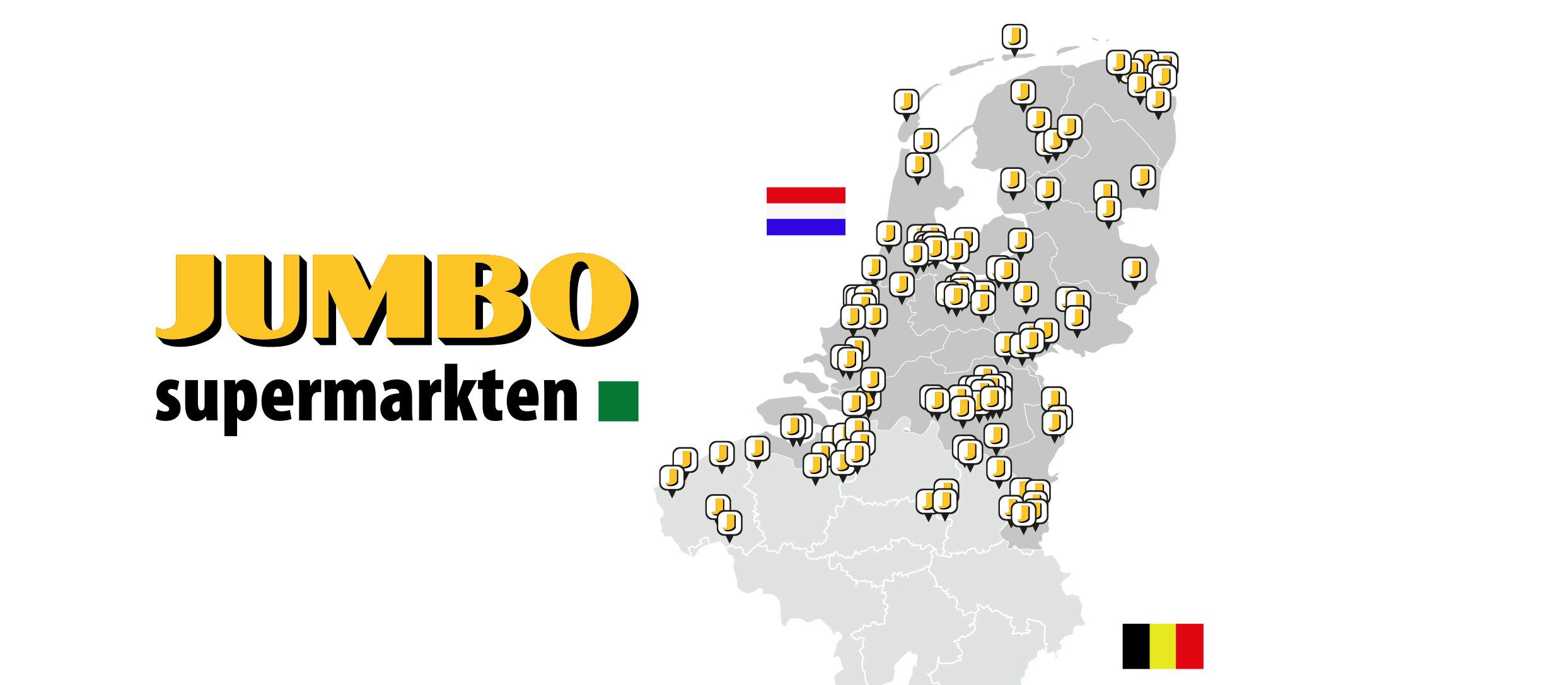 Landkaart Jumbo